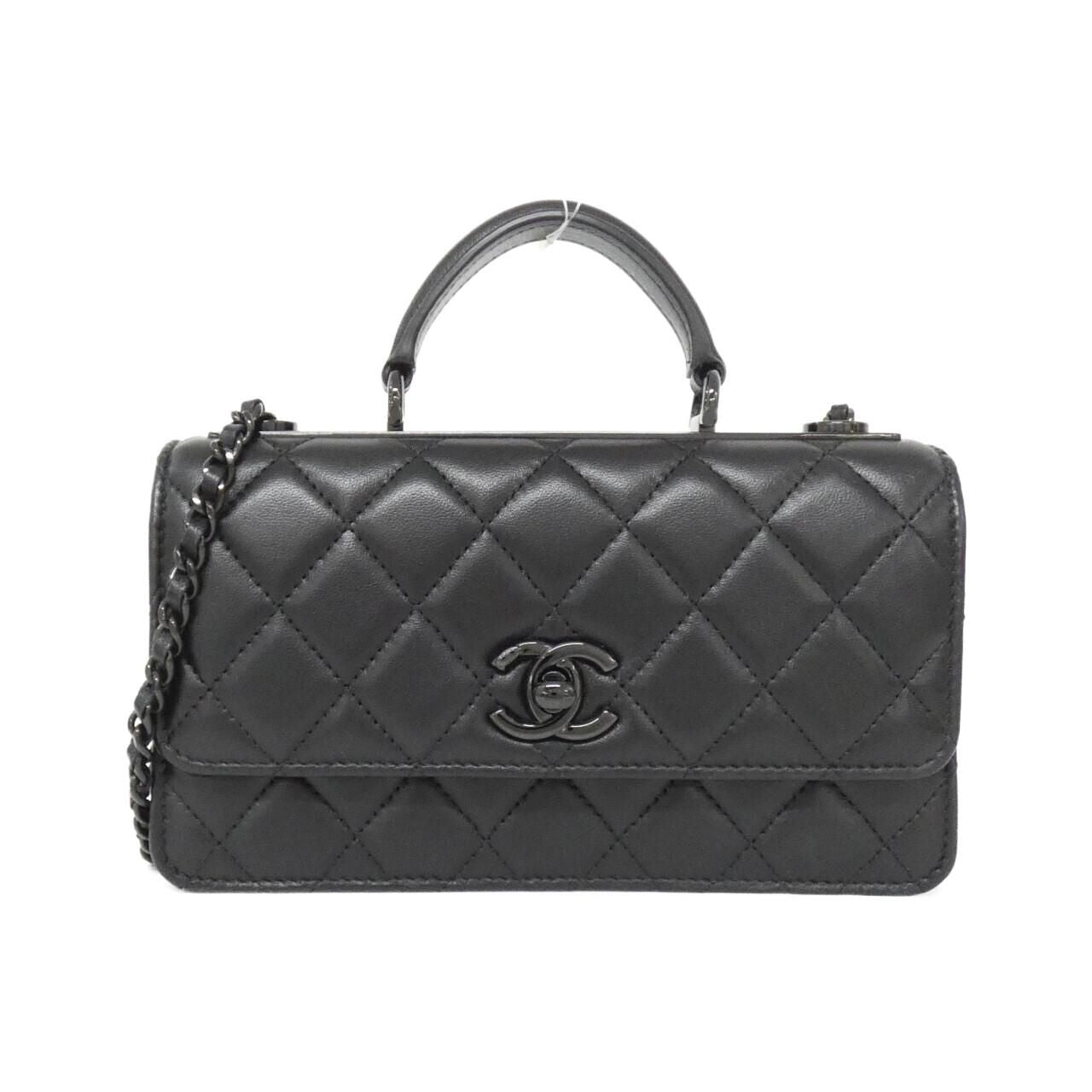 Chanel Chain Clutch Black