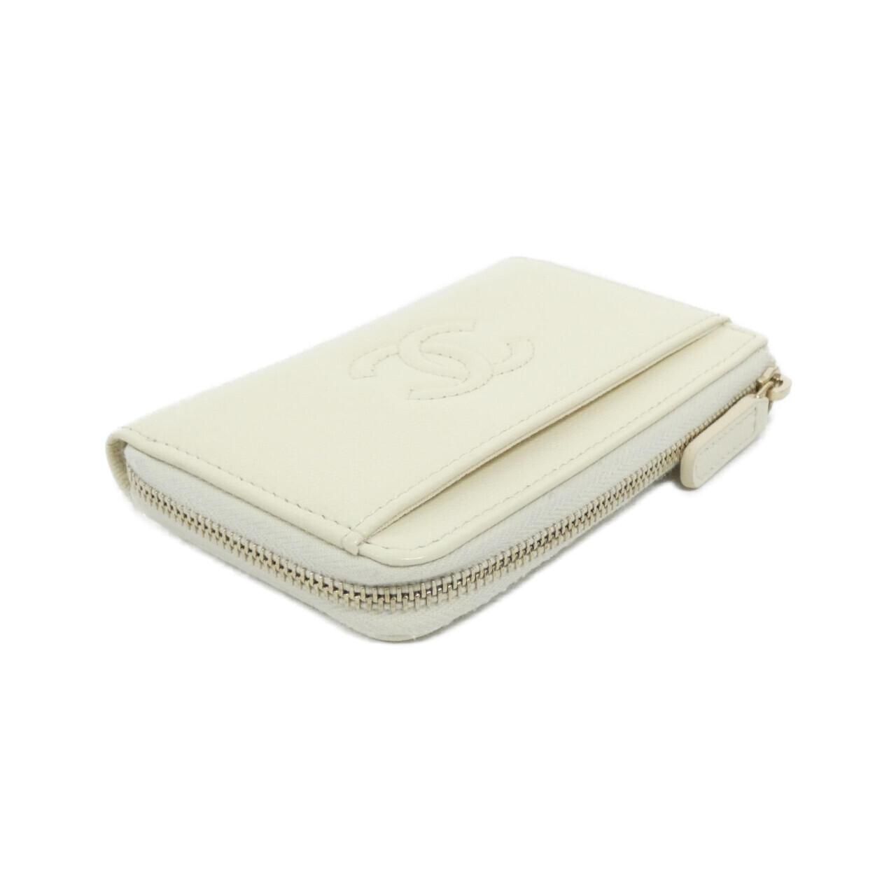 Chanel Card Case Card Holders Ivory — view 3