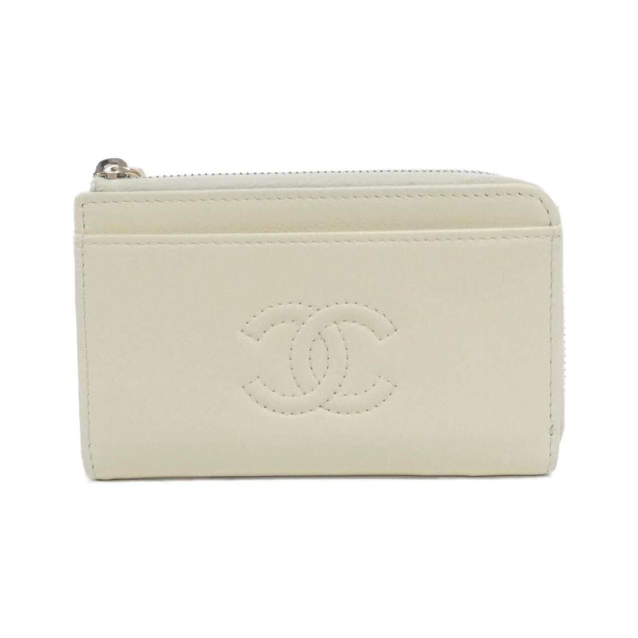 Chanel Card Case Card Holders Ivory