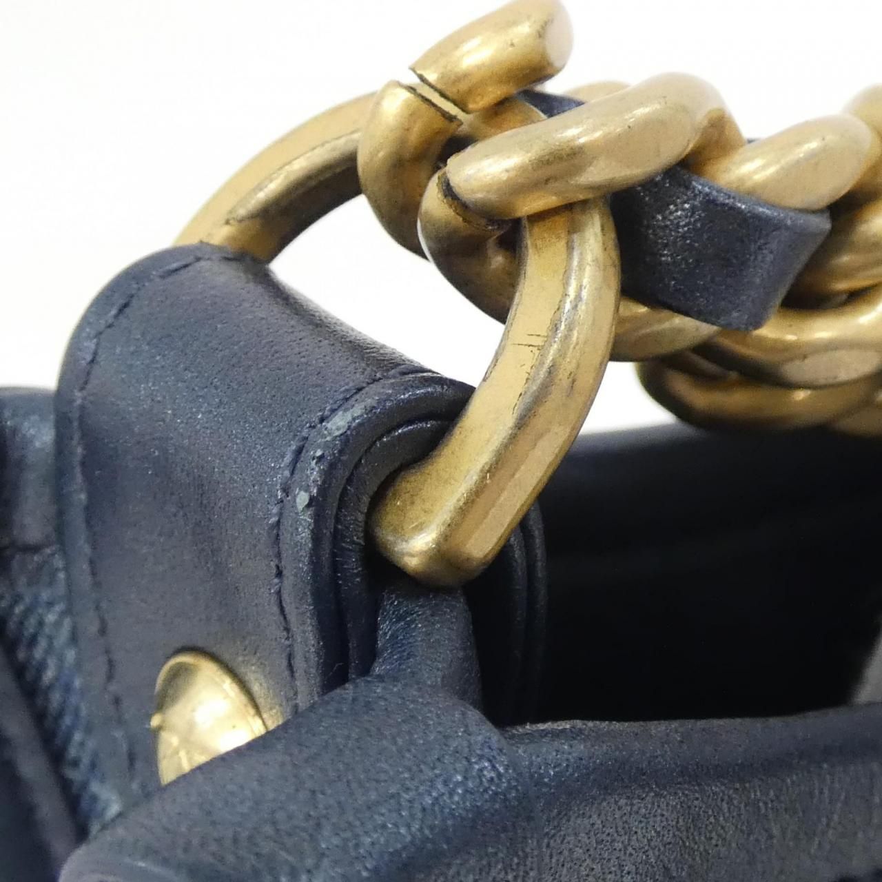 Chanel Shoulder Bag Blue — view 5