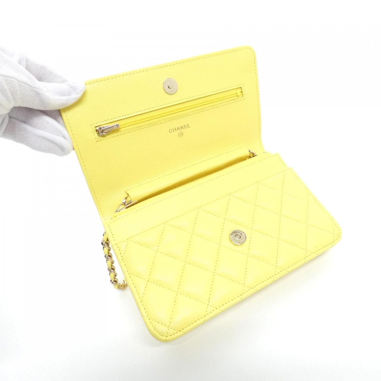 Chanel Timeless Classic Line Chain Wallet Shoulder — view 8