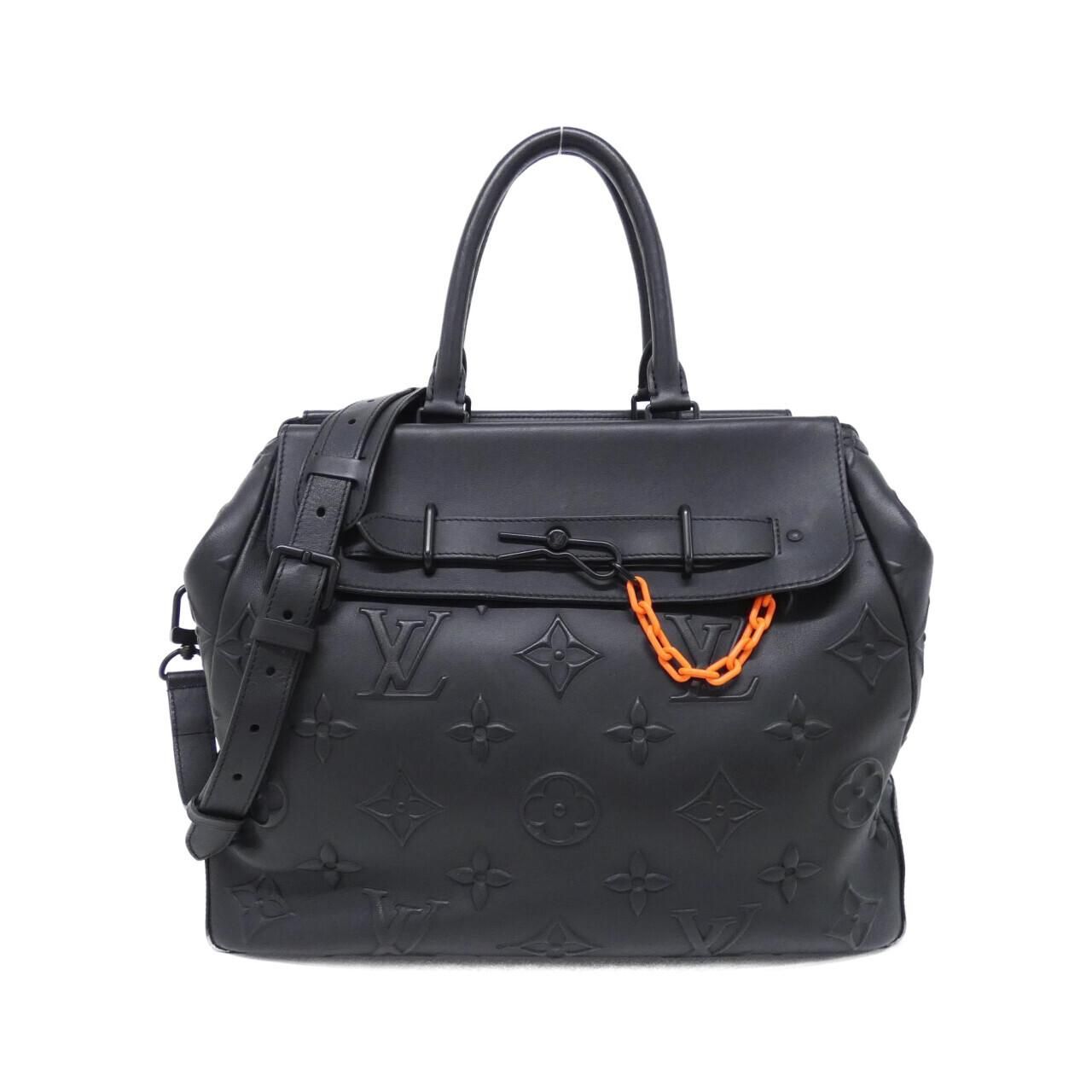 Louis Vuitton Monogram Seal Steamer Tote