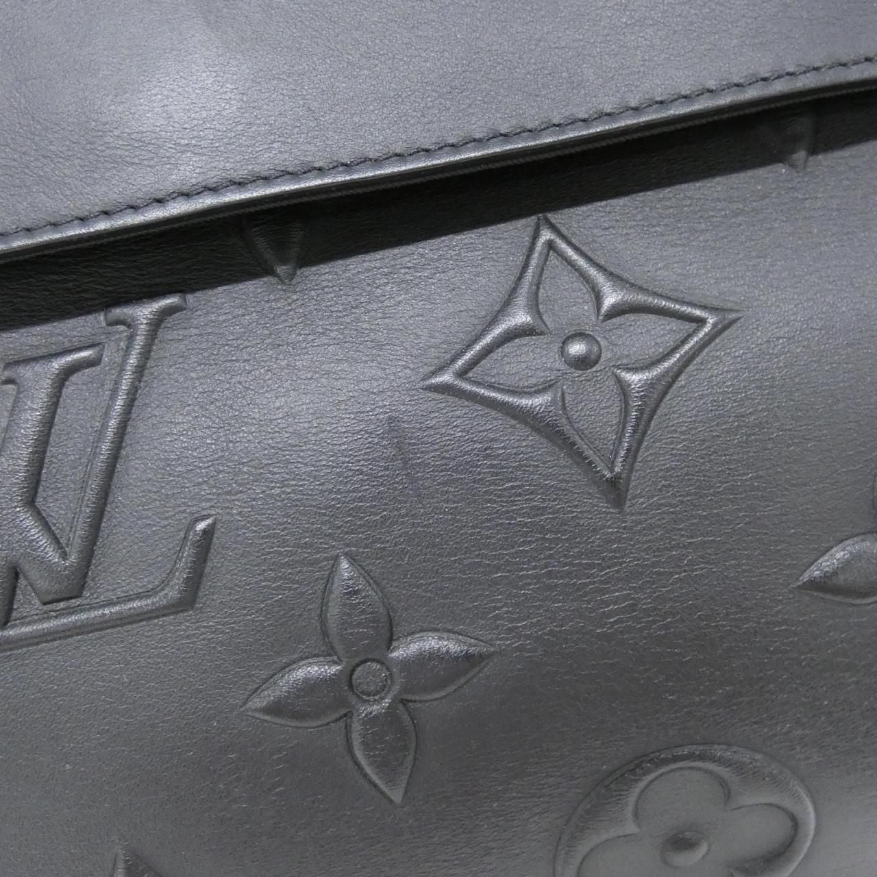 Louis Vuitton Monogram Seal Steamer Tote — view 4