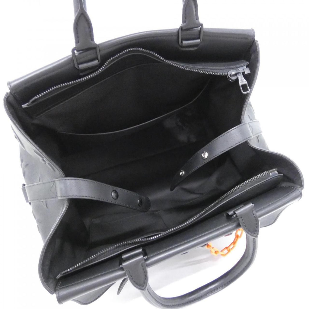 Louis Vuitton Monogram Seal Steamer Tote — view 8