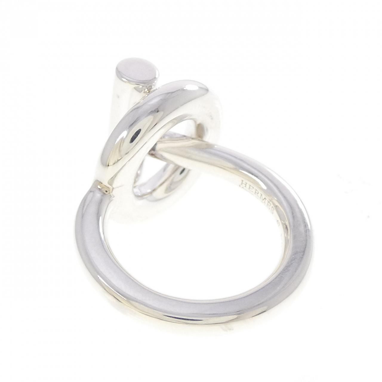 Hermes Echappee Ring Silver — view 3