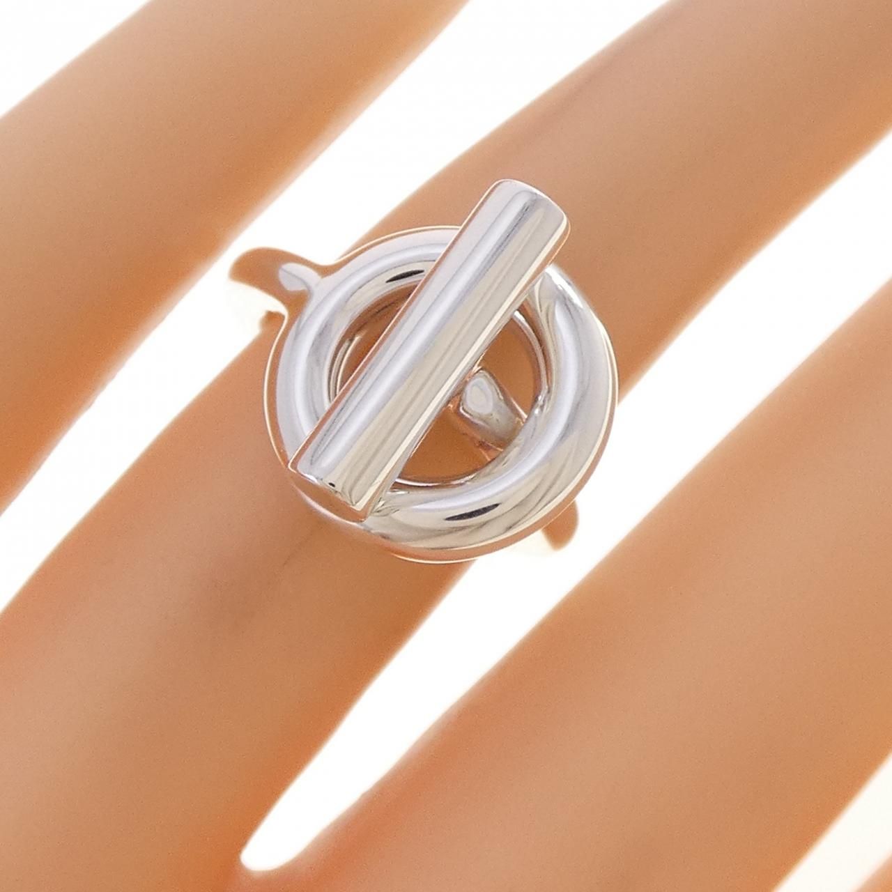 Hermes Echappee Ring Silver — view 5