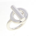 Hermes Echappee Ring Silver