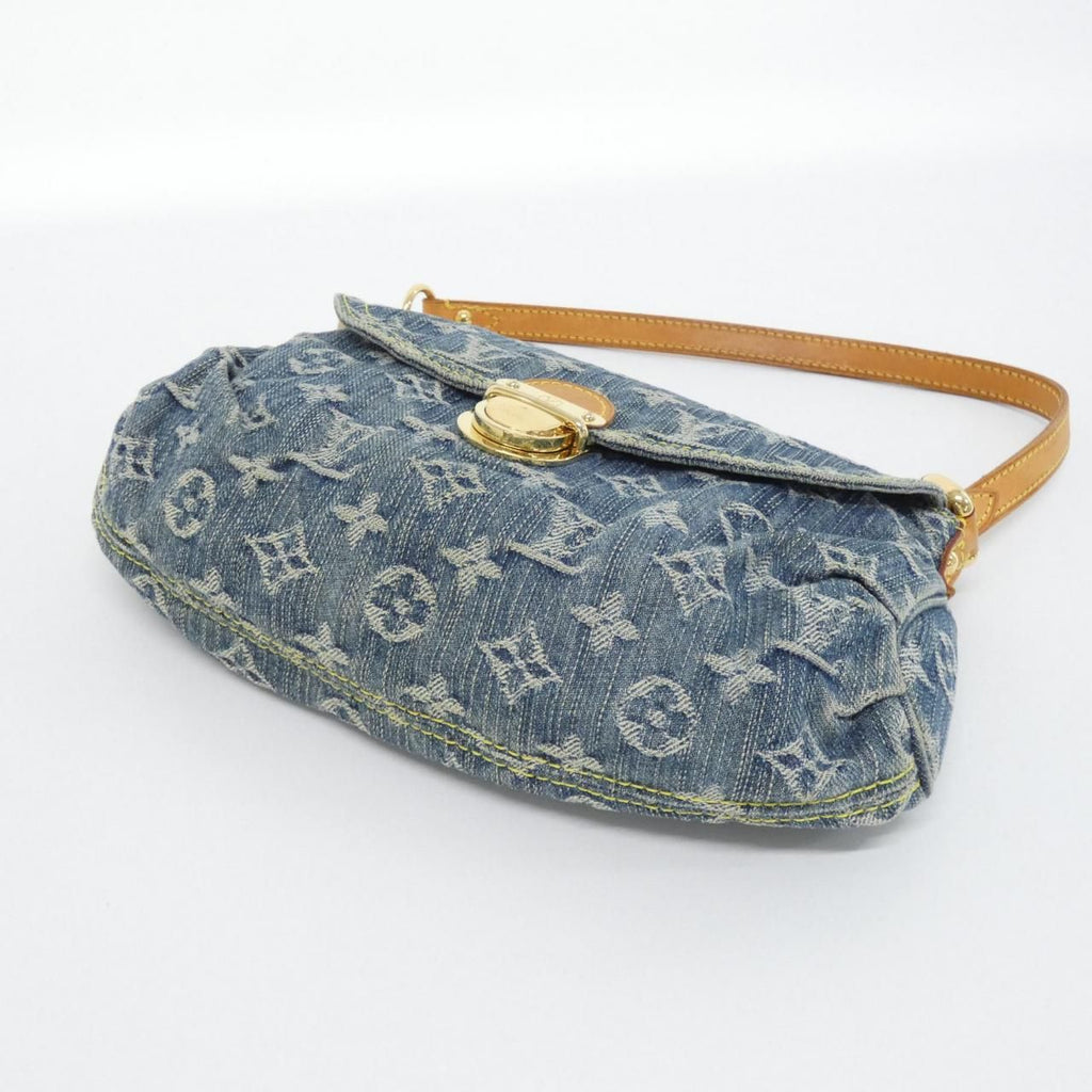 Louis Vuitton Monogram Denim Mini Pleaty Shoulder — view 3