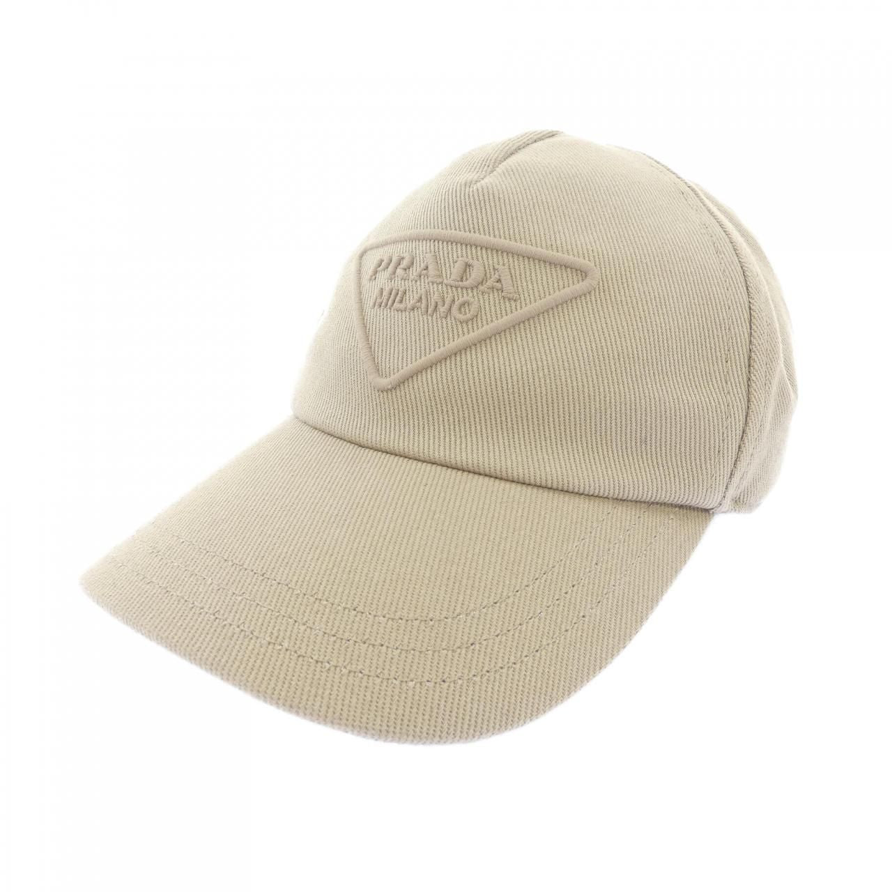 Prada Cap Hat Beige