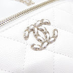 Chanel Bag Handbag White — view 5