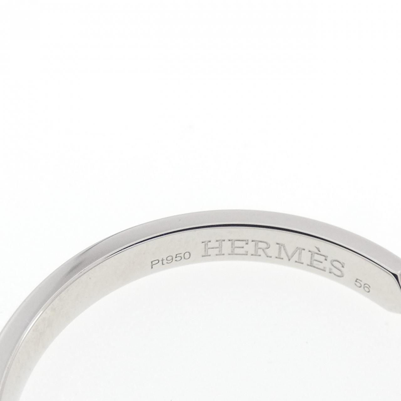 Hermes Kelly Ring Silver — view 4
