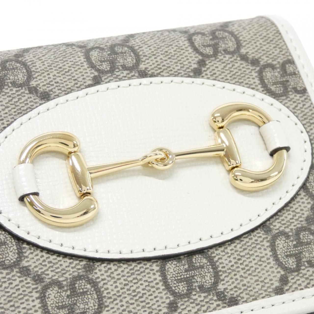 Gucci Horsebit Wallet Beige — view 3