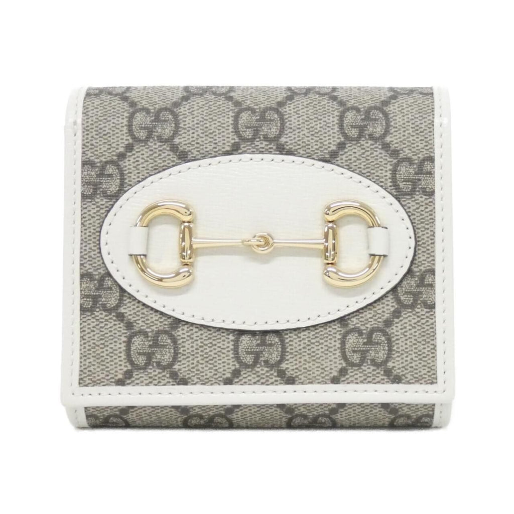 Gucci Horsebit Wallet Beige