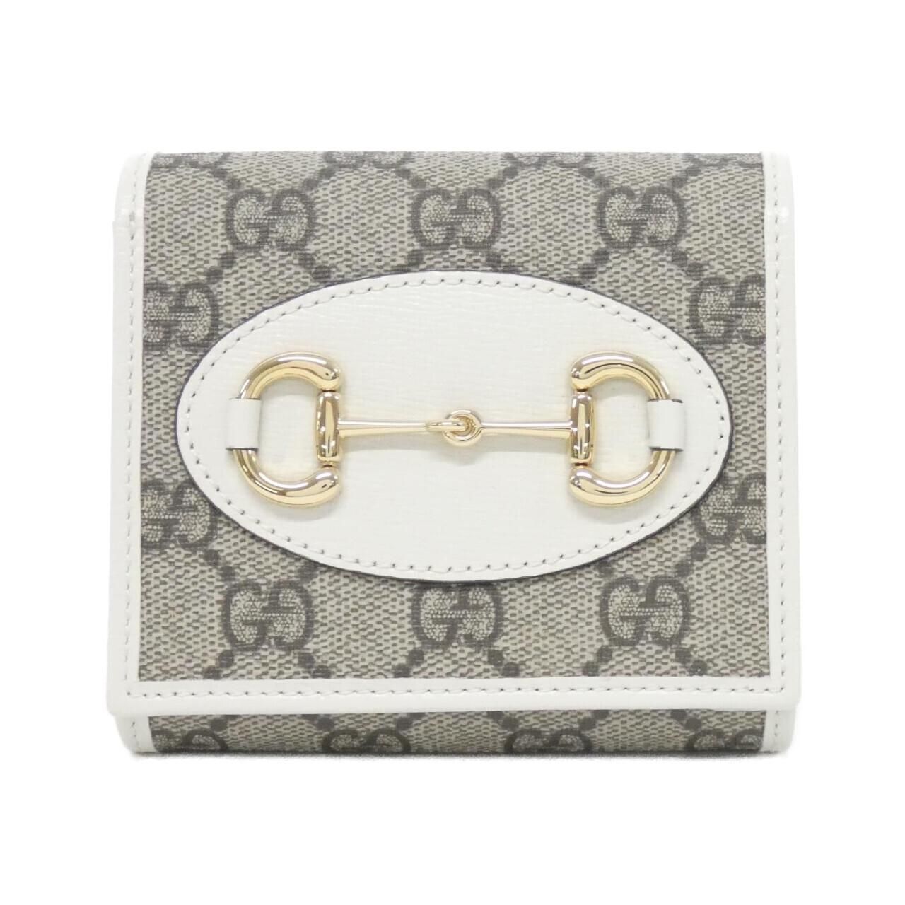 Gucci Horsebit Wallet Beige