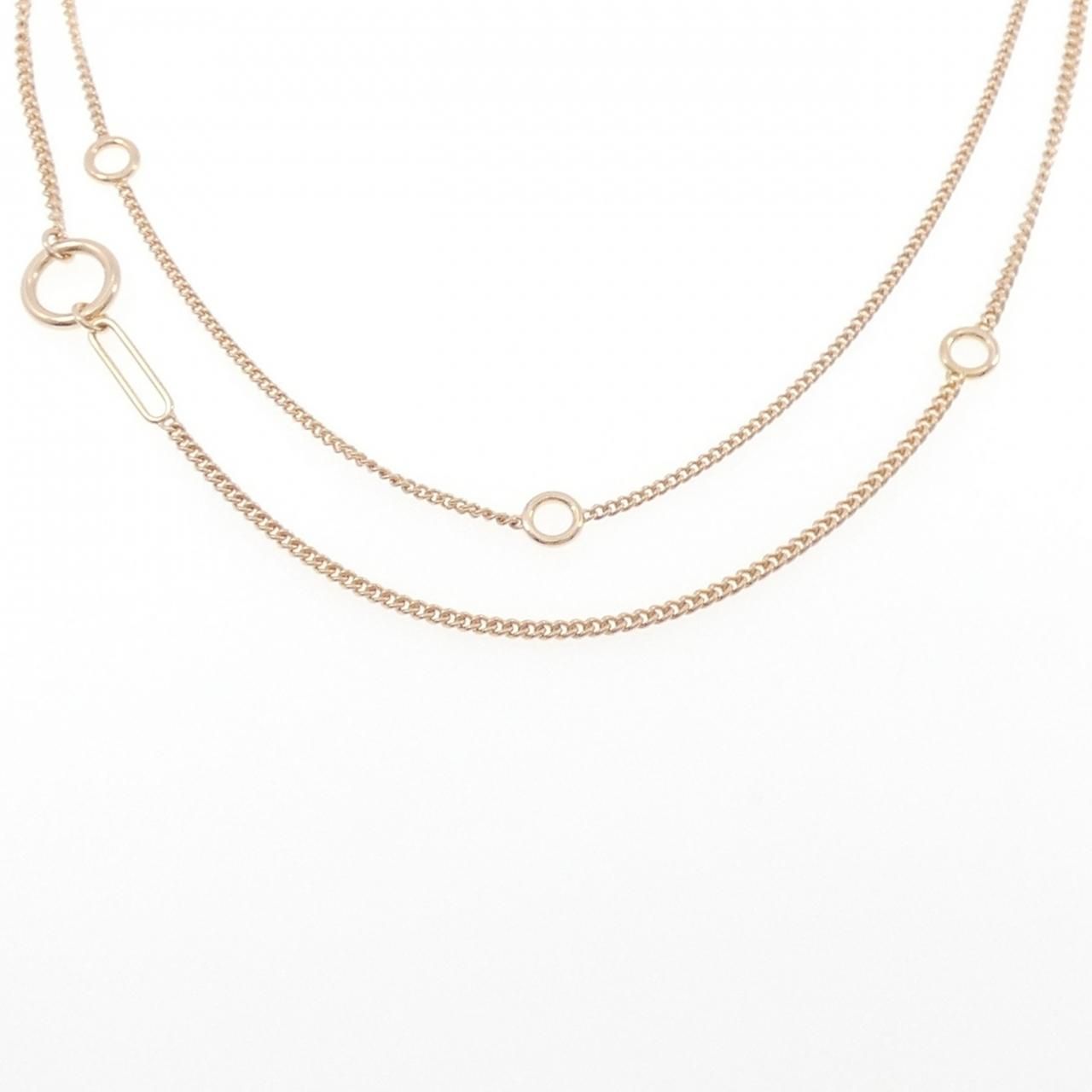 Hermes Echappe Necklace Gold