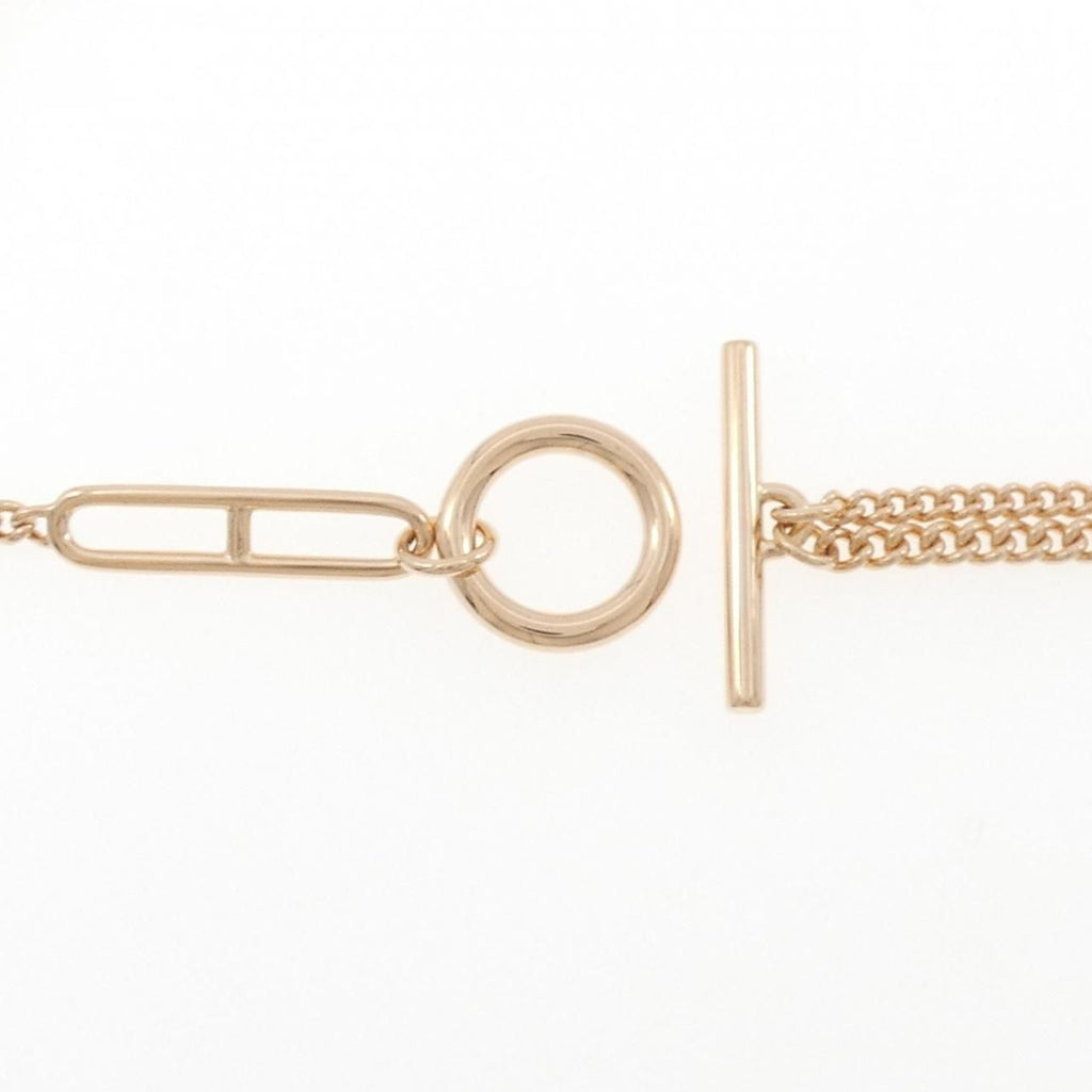 Hermes Echappe Necklace Gold — view 4