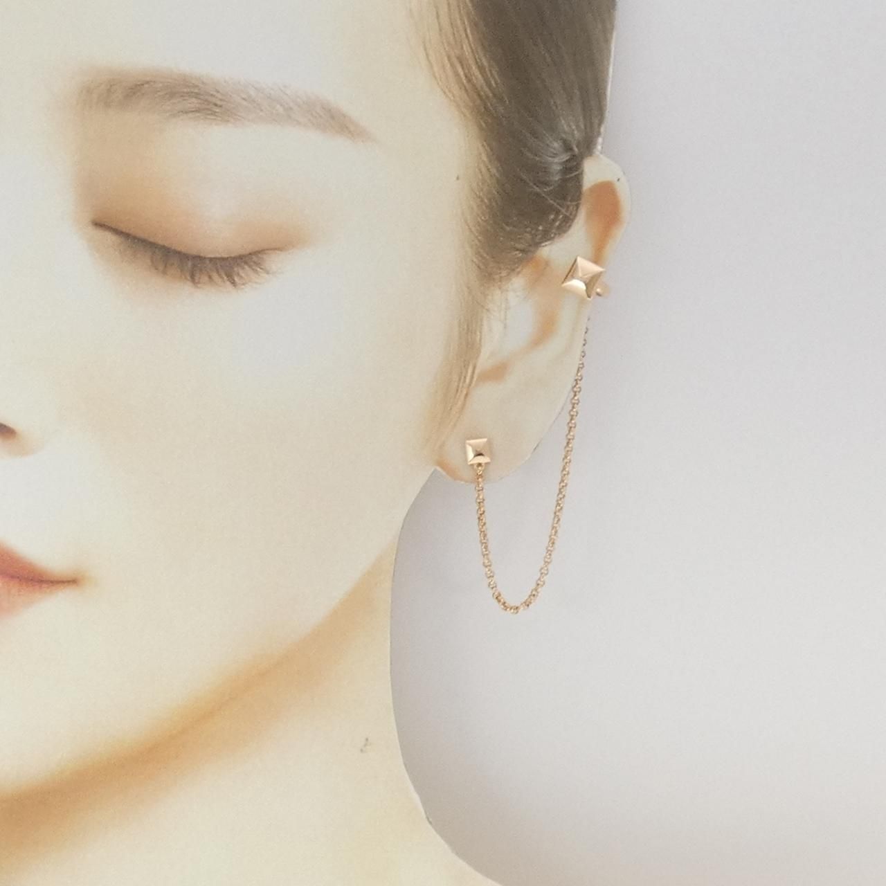 Hermes Clou de Earrings Single — view 4