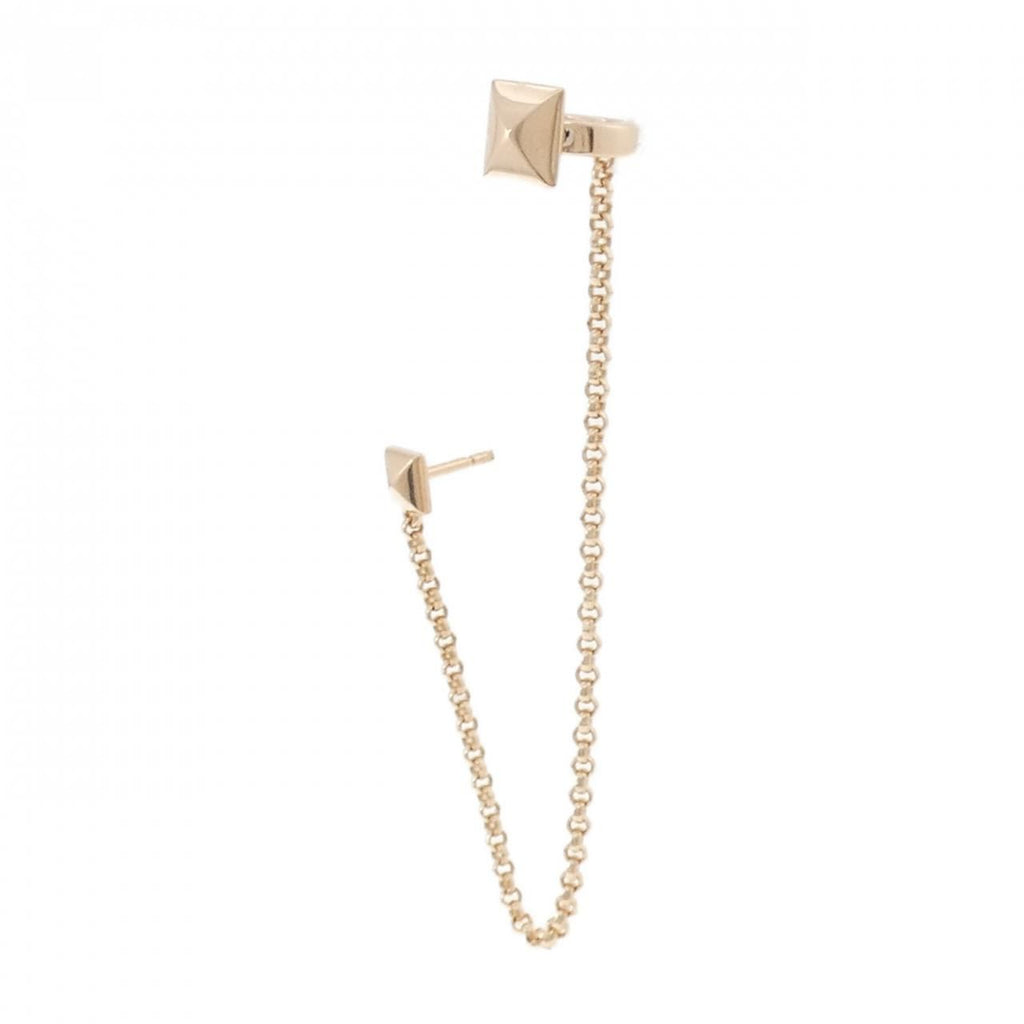 Hermes Clou de Earrings Single — view 2