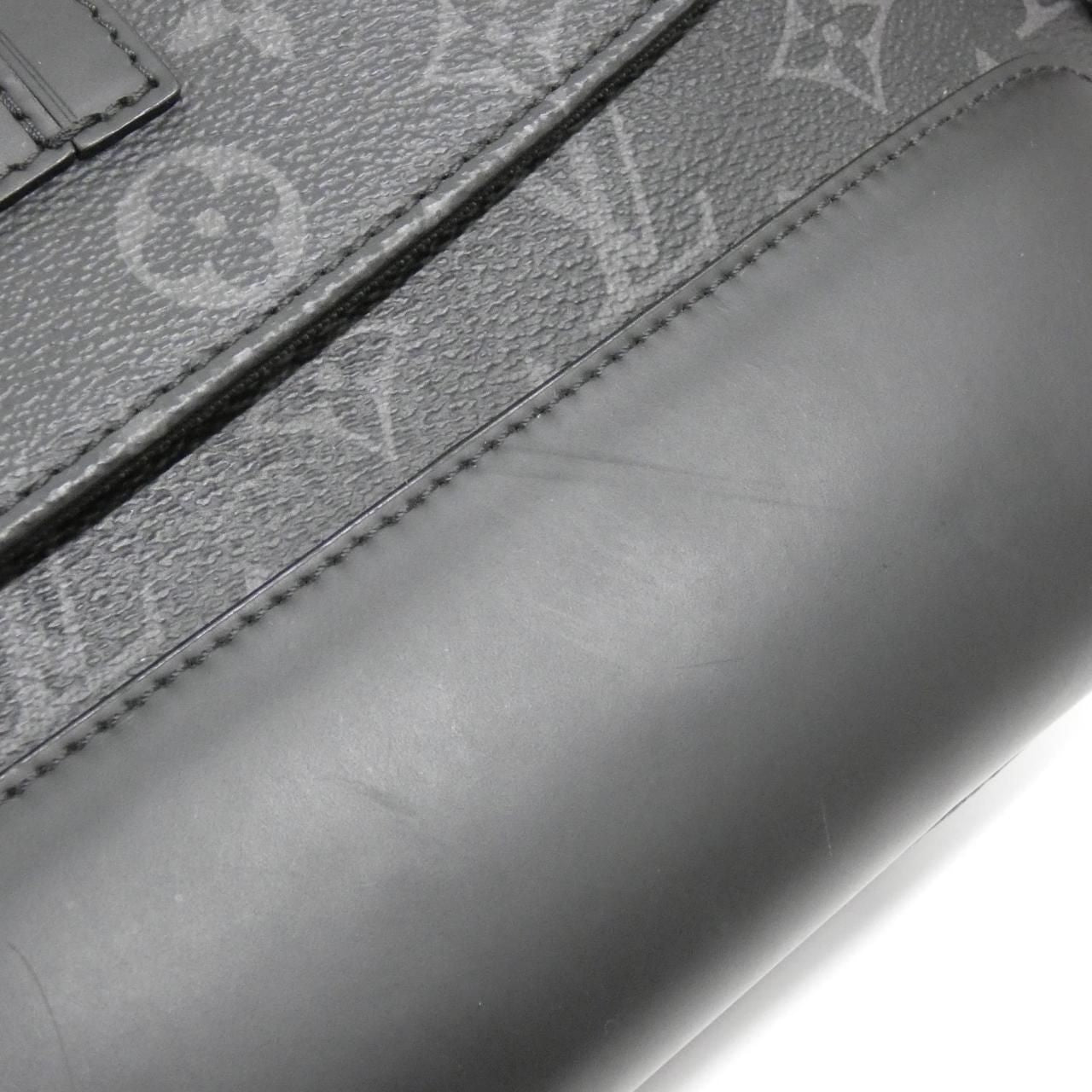 Louis Vuitton Monogram Eclipse Messenger Voyage MM Shoulder — view 4