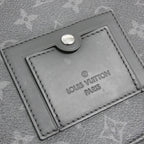 Louis Vuitton Monogram Eclipse Messenger Voyage MM Shoulder — view 5