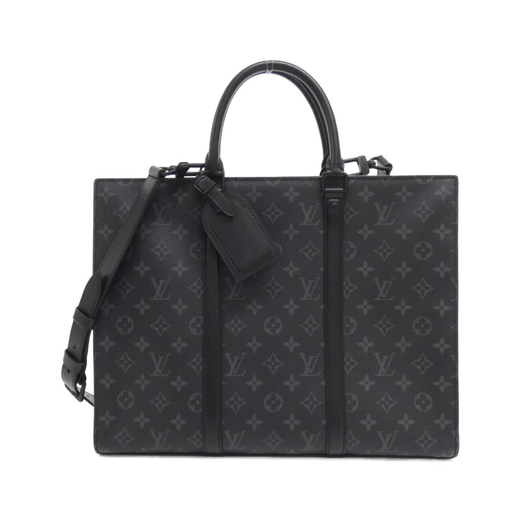 Louis Vuitton Monogram Eclipse Sac Pla Horizontal Zip