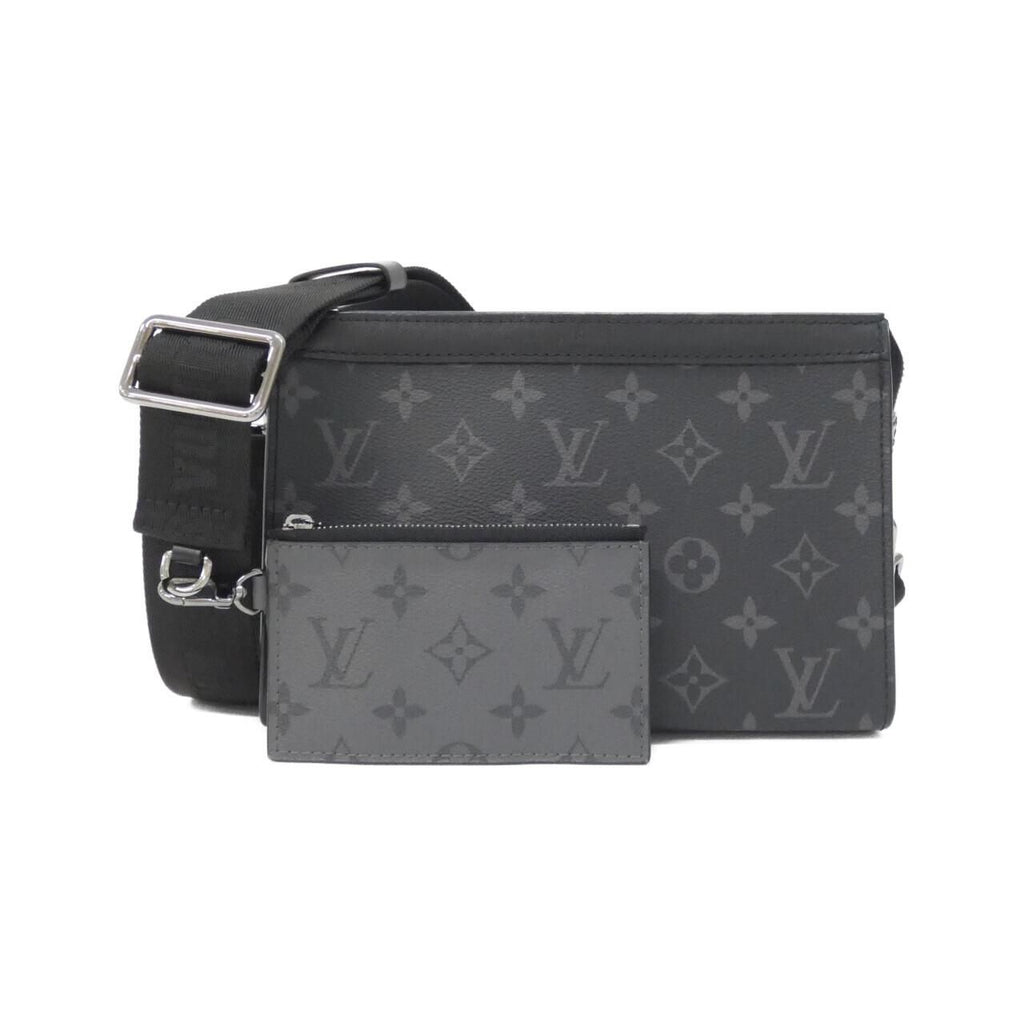 Louis Vuitton Monogram Eclipse Reverse Gaston Wearable Wallet Shoulder