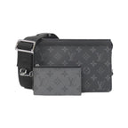 Louis Vuitton Monogram Eclipse Reverse Gaston Wearable Wallet Shoulder
