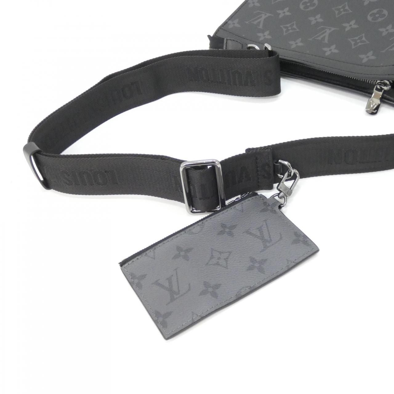 Louis Vuitton Monogram Eclipse Reverse Gaston Wearable Wallet Shoulder — view 5