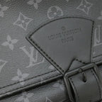 Louis Vuitton Monogram Eclipse Montsouris Messenger Shoulder — view 5