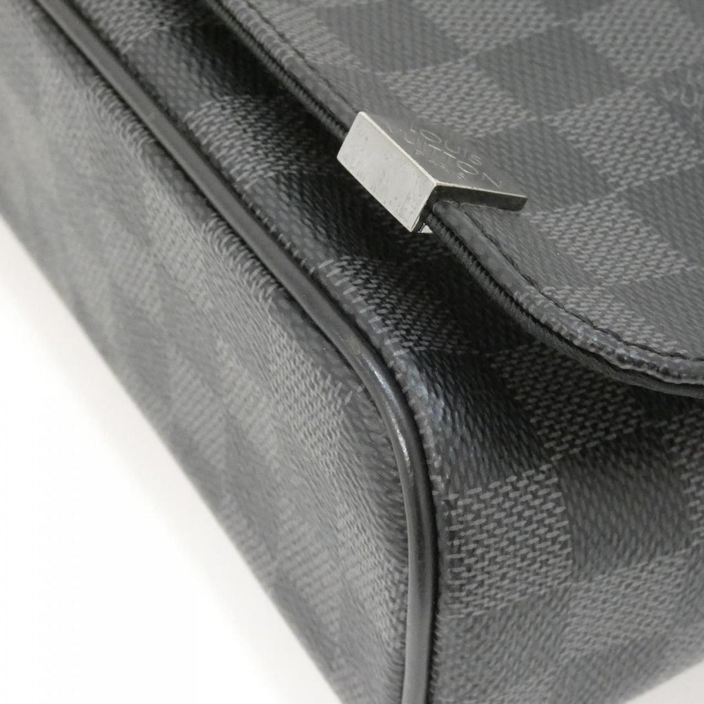 Louis Vuitton Damier Graphite District PM Shoulder — view 3
