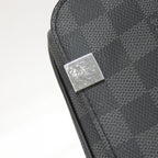 Louis Vuitton Damier Graphite District PM Shoulder — view 4