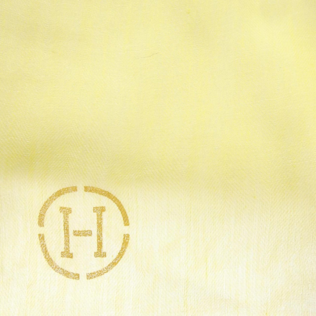 Hermes Stole Scarf Yellow — view 4