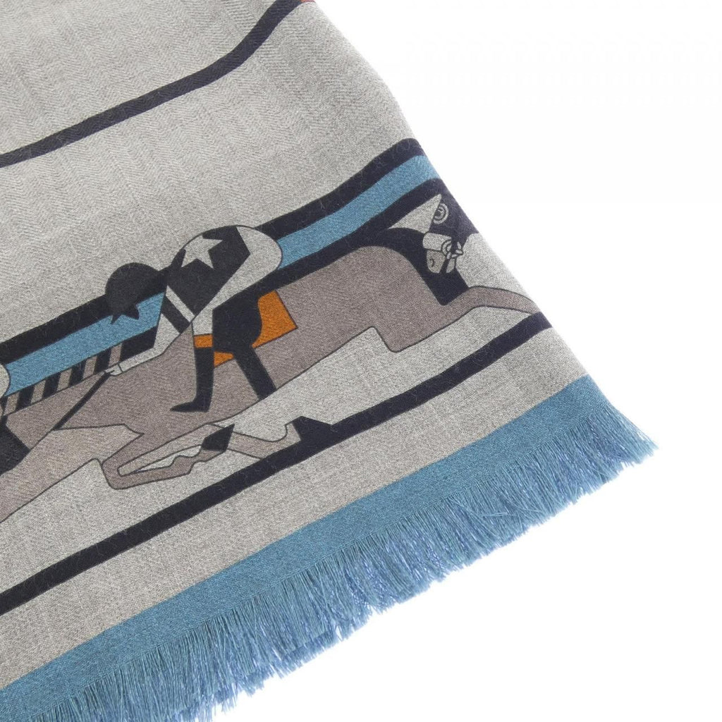 Hermes Stole Scarf Brown — view 2