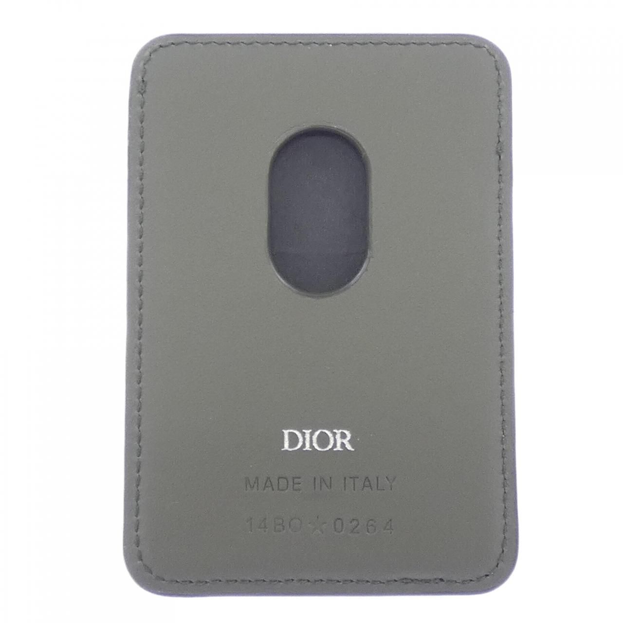 Dior Saddle Magnetic Card Holder Case — view 2