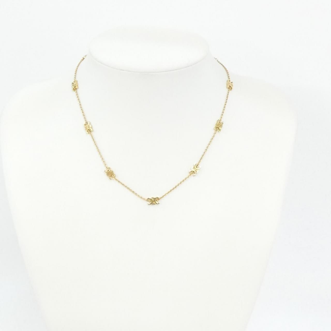 Celine Necklace Gold — view 4