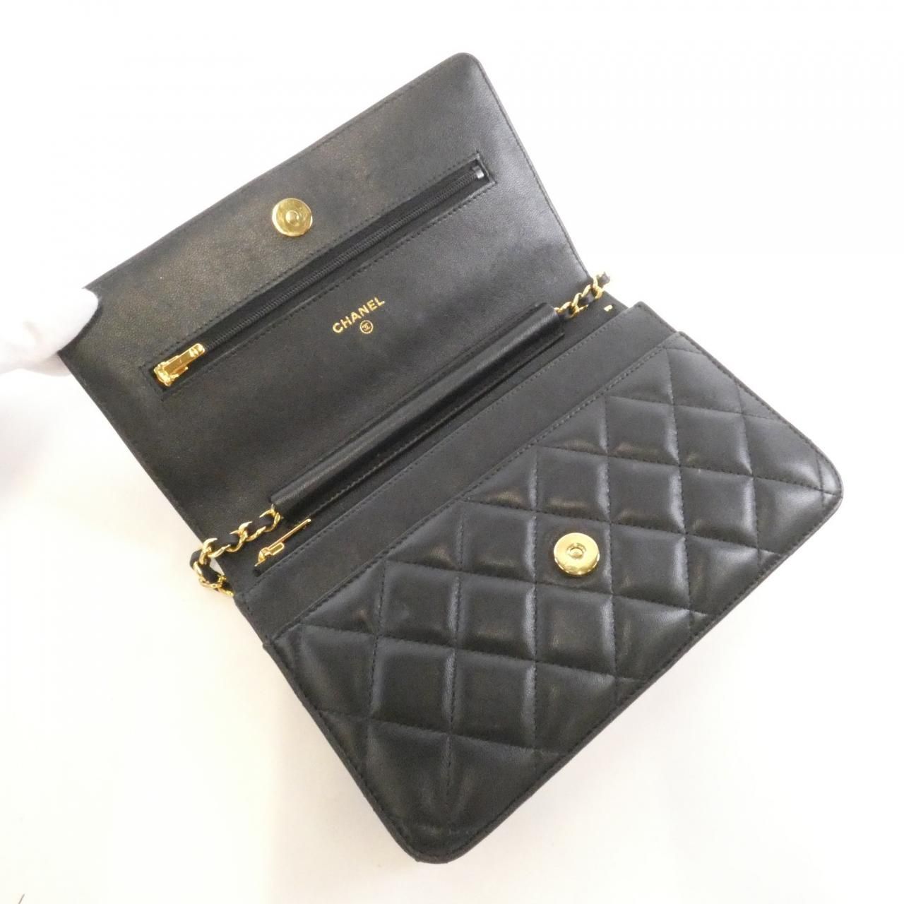 Chanel Timeless Classic Line Chain Wallet Shoulder — view 6