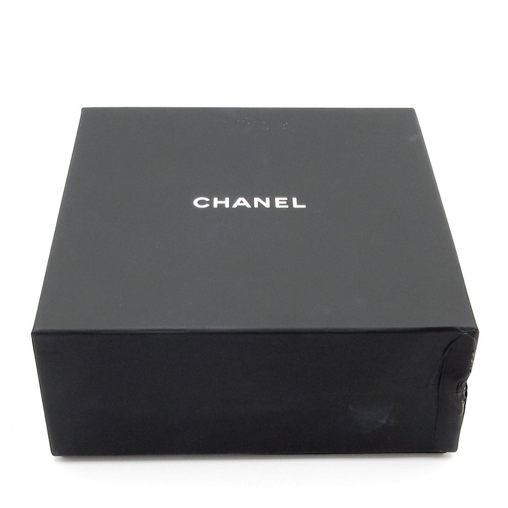 Chanel Headband Black White Ribbon CC Logo — view 6