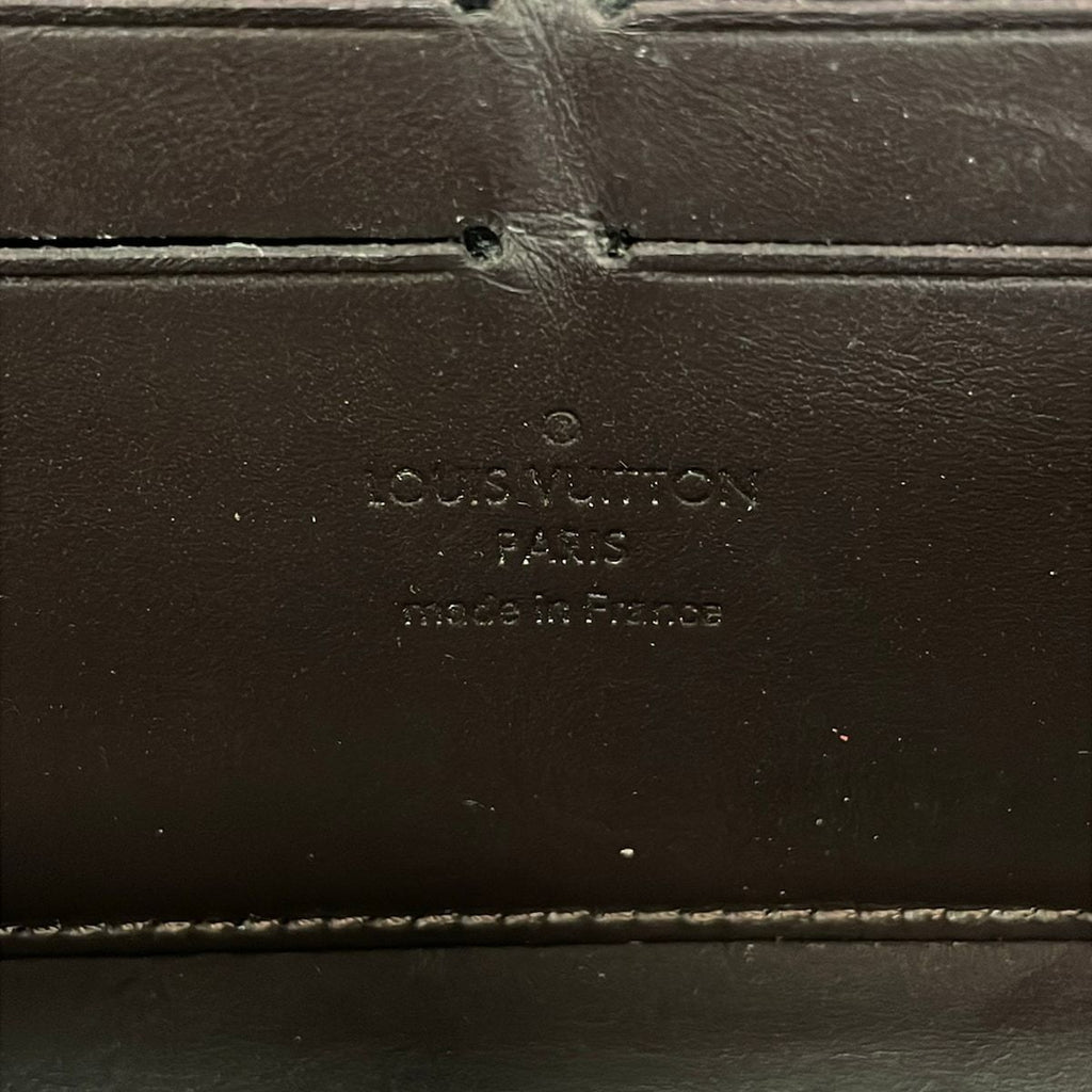 Louis Vuitton Wallet Monogram Vernis Zippy Amarante Leather — view 5