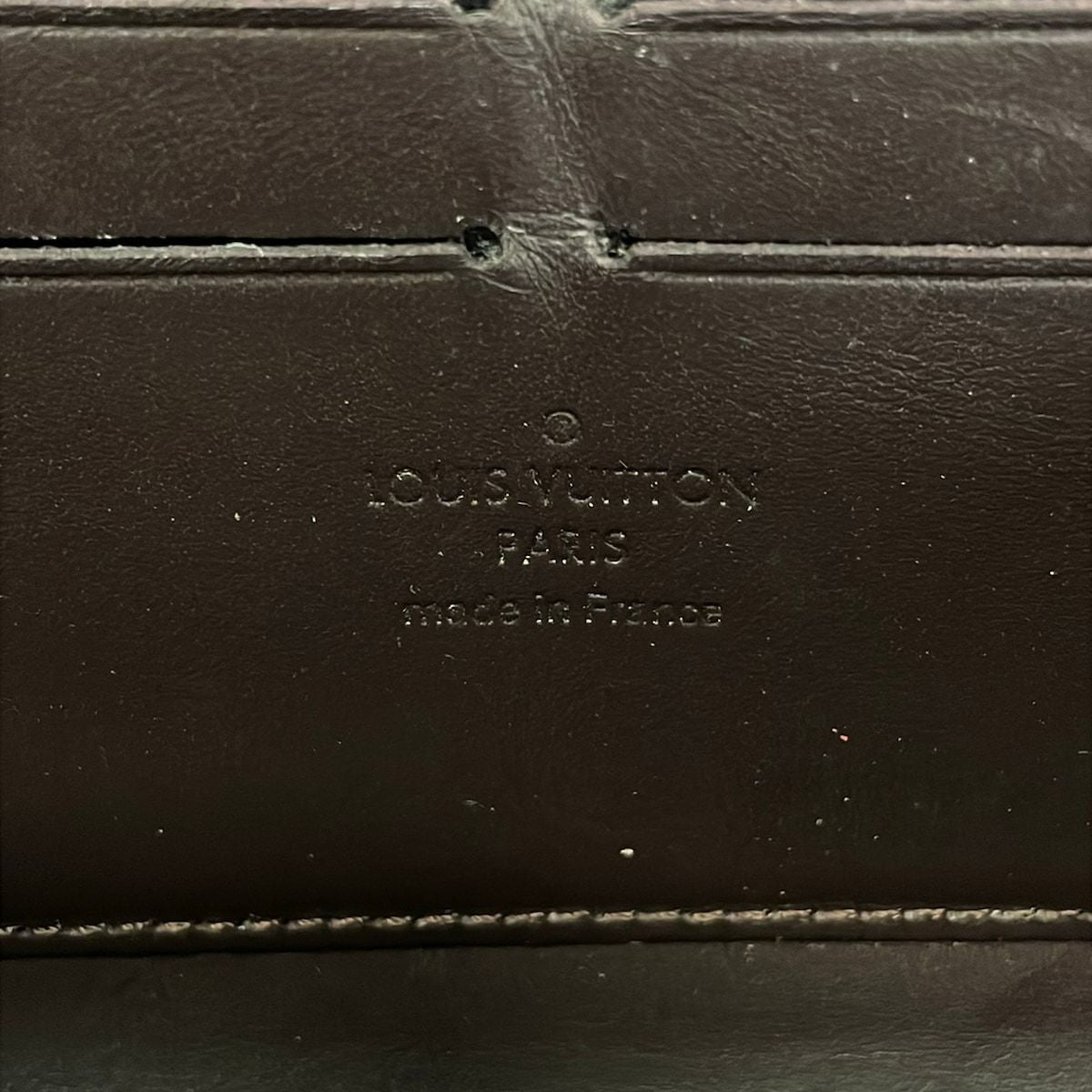 Louis Vuitton Wallet Monogram Vernis Zippy Amarante Leather — view 5