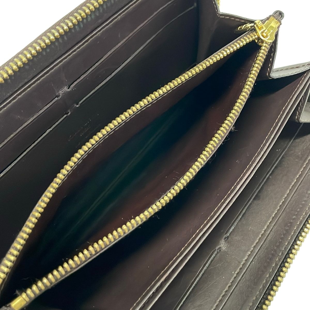Louis Vuitton Wallet Monogram Vernis Zippy Amarante Leather — view 4