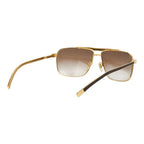 Louis Vuitton Attitude Sunglasses Brown Gold Plated Eyewear