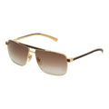 Louis Vuitton Attitude Sunglasses Brown Gold Plated Eyewear
