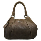 Prada Tote Humorous Fumato Leather Tag Gradation