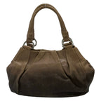 Prada Tote Humorous Fumato Leather Tag Gradation — view 3