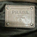 Prada Tote Humorous Fumato Leather Tag Gradation — view 9