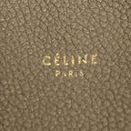 Celine Tote Cabas Phantom Small with Belt Gray Beige — view 9