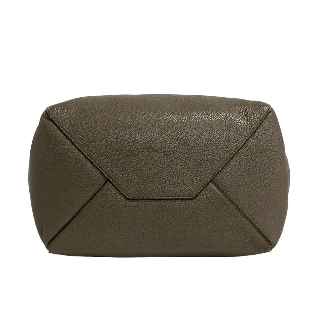 Celine Tote Cabas Phantom Small with Belt Gray Beige — view 5