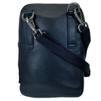 Prada Triangle Logo Mini Shoulder Bag Pouch Leather Black Practical — view 2