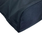 Prada Triangle Logo Pouch Makeup Case Nylon Black Practical — view 3