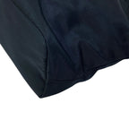 Prada Triangle Logo Pouch Makeup Case Nylon Black Practical — view 4